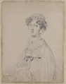 Lady Mary Cavendish-Bentinck (?-1843), Jean Auguste Dominique Ingres (French, Montauban 1780–1867 Paris), Graphite