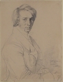 Ursin-Jules Vatinelle (1798–1881), Jean Auguste Dominique Ingres (French, Montauban 1780–1867 Paris), Graphite