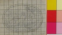 Design for a Box-Lid, Hubert François Gravelot (French, Paris 1699–1773 Paris), Pen and black and gray ink over graphite underdrawing