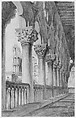Loggia of the Ducal Palace, Venice, John Ruskin (British, London 1819–1900 Brantwood, Cumbria), Watercolor over graphite