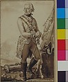 Portrait of Karl Ludwig Johann, Jean-Baptiste-François Bosio (French, Monaco 1764–1827 Paris), Brush and brown wash over graphite