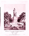 Proposed Colossal Statue of George Washington for the City of New York, G. Thomas (American, 19th century), Lithograph with tint stone