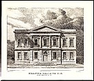 The Branch Bank of the United States, Wall Street, New York, Erected in 1825 (from Views of the Public Buildings in the City of New York Correctly Drawn on Stone by A. J. Davis, 1827), Anthony Imbert  American, Lithograph