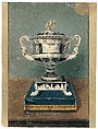 Drawing of Clinton Vase, Designed by Thomas Fletcher (American, Alstead, New Hampshire 1787–1866 New Jersey), Pen and ink, brush and wash