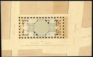 Plan of U. S. Custom House, Ithiel Town  American