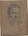 Marchand, Anonymous, French, 18th century, Black chalk, stumped