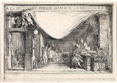 Trade Card for Périer, Ironmonger, Gabriel de Saint-Aubin French, Etching and drypoint