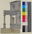 Design for a Stage Set at the Opéra, Paris, Eugène Cicéri (French, Paris 1813–1890 Fontainebleau), Graphite