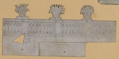 Design for a Stage Set at the Opéra, Paris, Eugène Cicéri (French, Paris 1813–1890 Fontainebleau), Graphite