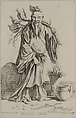 Chinese botanist, François Boucher (French, Paris 1703–1770 Paris), Etching