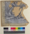 Design for a Stage Set at the Opéra, Paris, Eugène Cicéri (French, Paris 1813–1890 Fontainebleau), Graphite