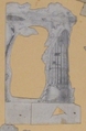 Design for a Stage Set at the Opéra, Paris, Eugène Cicéri (French, Paris 1813–1890 Fontainebleau), Graphite