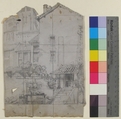 Design for a Stage Set at the Opéra, Paris, Eugène Cicéri (French, Paris 1813–1890 Fontainebleau), Graphite