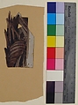 Design for a Stage Set at the Opéra, Paris, Eugène Cicéri (French, Paris 1813–1890 Fontainebleau), Brush and brown and gray wash, over graphite