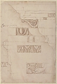 Architectural Study: The Measured Profiles of the Cornice and Entablature of the 