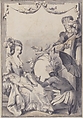 Allegorical Figures of the Four Continents, Teodoro Viero (Italian, Bassano 1740–1819 Venice), Pen and brown ink, with brush and brown wash