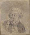 Bust of Man Facing Left, Baron Dominique Vivant Denon (French, Givry 1747–1825 Paris), Graphite