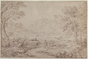 Giovanni Battista Busiri | River Landscape near Narni | The ...