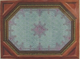 Design for Ceiling, Hôtel Hope, Jules-Edmond-Charles Lachaise (French, died 1897), Pen and black ink, gouache, and watercolor