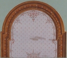 Design for ceiling decoration in a house on the Boulevard Haussmann, Jules-Edmond-Charles Lachaise (French, died 1897), Pen and ink, watercolor on wove paper