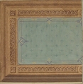 Design for Ceiling, Hôtel de Boivin, Paris, Jules-Edmond-Charles Lachaise (French, died 1897), Watercolor and ink