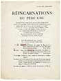 Réincarnation du Père Ubu, Published by Ambroise Vollard (French, 1866–1939)  , Paris, Wood engraving