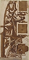 Project for Decoration, Pen and brown ink, brush and brown wash