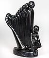 Lift Every Voice and Sing (The Harp), Augusta Savage (American, 1892–1962), White metal cast with a black patina