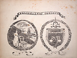 Memoir prepared at the request of the Committee of the Common Canal of the City of New York and Presented to the Mayor of the City at the Celebration of the Completion of the New York Canals, Cadwallader David Colden (American, Flushing, New York 1769–1834 Jersey City, New Jersey), Illustrations: lithographs
