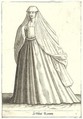 La Vedova Romana, Attributed to Pietro Bertelli (Italian, active Padua, ca. 1571–1621), Engraving