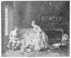 The First Babe, Jean-Georges Vibert (French, Paris 1840–1902 Paris), Watercolor