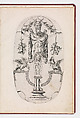 Designs for Terms, Jean Mignon (French, active 1535–ca. 1555), Etching