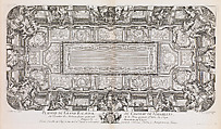 Grand Escalier du Chateau de Versailles dit Escalier des Ambassadeurs, Designed by Charles Le Brun (French, Paris 1619–1690 Paris), Engraving, etching