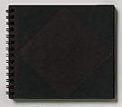 None More Black, Victoria Haven (American, born Seattle, 1964), Artist's book