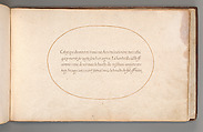 Album with Examples of Calligraphy and Micrography, Anonymous French or Flemish, Pen and black and brown ink.