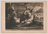 Job Reproved by His Friends, James Barry  Irish, Etching over traces of aquatint; third state of five