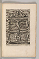 Miscellany of 17th-century Ornament Print Series: Examples of Antique Chimneypieces, Cabinets, Gueridons, Tables and Mirrors, in addition to Italian Church Facades, by illustrious architects, or a sequel to S. Bosboom, Jan Barend Elwe (Dutch, active Amsterdam, 1777–1815), Etching and engraving