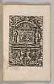 Miscellany of 17th-century Ornament Print Series: Examples of Antique Chimneypieces, Cabinets, Gueridons, Tables and Mirrors, in addition to Italian Church Facades, by illustrious architects, or a sequel to S. Bosboom, Jan Barend Elwe (Dutch, active Amsterdam, 1777–1815), Etching and engraving