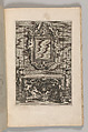 Miscellany of 17th-century Ornament Print Series: Examples of Antique Chimneypieces, Cabinets, Gueridons, Tables and Mirrors, in addition to Italian Church Facades, by illustrious architects, or a sequel to S. Bosboom, Jan Barend Elwe (Dutch, active Amsterdam, 1777–1815), Etching and engraving