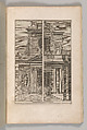 Miscellany of 17th-century Ornament Print Series: Examples of Antique Chimneypieces, Cabinets, Gueridons, Tables and Mirrors, in addition to Italian Church Facades, by illustrious architects, or a sequel to S. Bosboom, Jan Barend Elwe (Dutch, active Amsterdam, 1777–1815), Etching and engraving