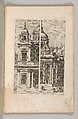 Miscellany of 17th-century Ornament Print Series: Examples of Antique Chimneypieces, Cabinets, Gueridons, Tables and Mirrors, in addition to Italian Church Facades, by illustrious architects, or a sequel to S. Bosboom, Jan Barend Elwe (Dutch, active Amsterdam, 1777–1815), Etching and engraving