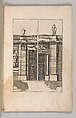 Miscellany of 17th-century Ornament Print Series: Examples of Antique Chimneypieces, Cabinets, Gueridons, Tables and Mirrors, in addition to Italian Church Facades, by illustrious architects, or a sequel to S. Bosboom, Jan Barend Elwe (Dutch, active Amsterdam, 1777–1815), Etching and engraving