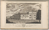 Sutton Place, near Dartford, in the County of Kent, taken in the year 1766, before the alterations, from Edward Hasted's "The History and Topographical Survey of the County of Kent", vols. 1-3, Anonymous, British, 18th century  British, Etching and engraving