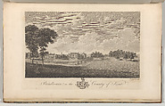 Bradbourn in the County of Kent, from Edward Hasted's "The History and Topographical Survey of the County of Kent", vols. 1-3, Richard Bernard Godfrey  British, Etching and engraving