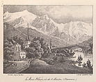 Voyages dans les Alpes. Partie pittoresque..., Horace Bénédicte de Saussure (Swiss, 1740–1799), Illustrations: lithographs
