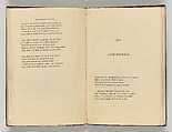 Vingt-sept poèmes des Fleurs du Mal, Written by Charles Baudelaire (French, Paris 1821–1867 Paris)