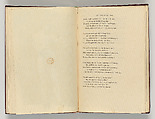 Vingt-sept poèmes des Fleurs du Mal, Written by Charles Baudelaire (French, Paris 1821–1867 Paris)