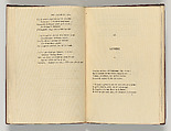 Vingt-sept poèmes des Fleurs du Mal, Written by Charles Baudelaire (French, Paris 1821–1867 Paris)