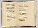 Vingt-sept poèmes des Fleurs du Mal, Written by Charles Baudelaire (French, Paris 1821–1867 Paris)