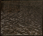 Block for Ocean Surface Wood Engraving 2000, Vija Celmins (American, born Riga, Latvia, 1938), Engraved boxwood with traces of photographic emulsion